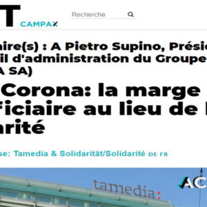 Coronavirus: pétition contre Tamedia qui finit par maintenir les salaires des journalistes