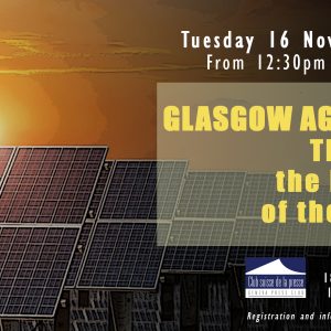 GLASGOW AGREEMENT : The South, the big loser of the COP26?