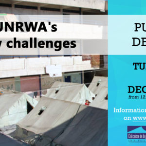 UNRWA’s new challenges