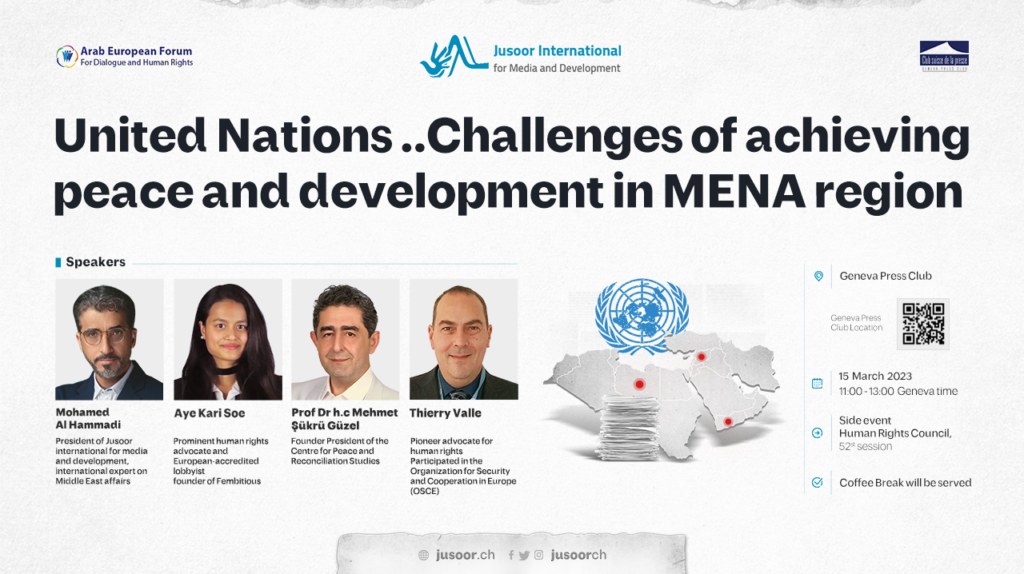 Challenges of the United Nations in achieving peace and development in the Middle East and North Africa