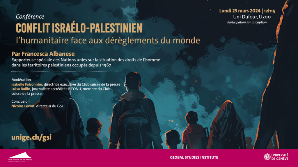 Conflit israélo-palestinien: l’humanitaire face aux dérèglements du monde. Rencontre avec Francesca Albanese.