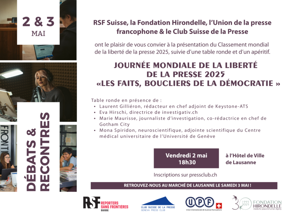 Journée mondiale de la liberté de la presse. Les faits, bouclier de la démocratie