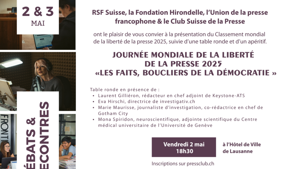 Journée mondiale de la liberté de la presse. Les faits, bouclier de la démocratie