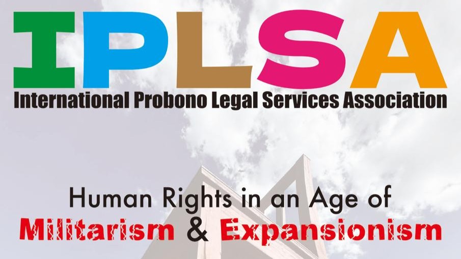 [Welcome] Human Rights in an Age of Militarism and Expansionism