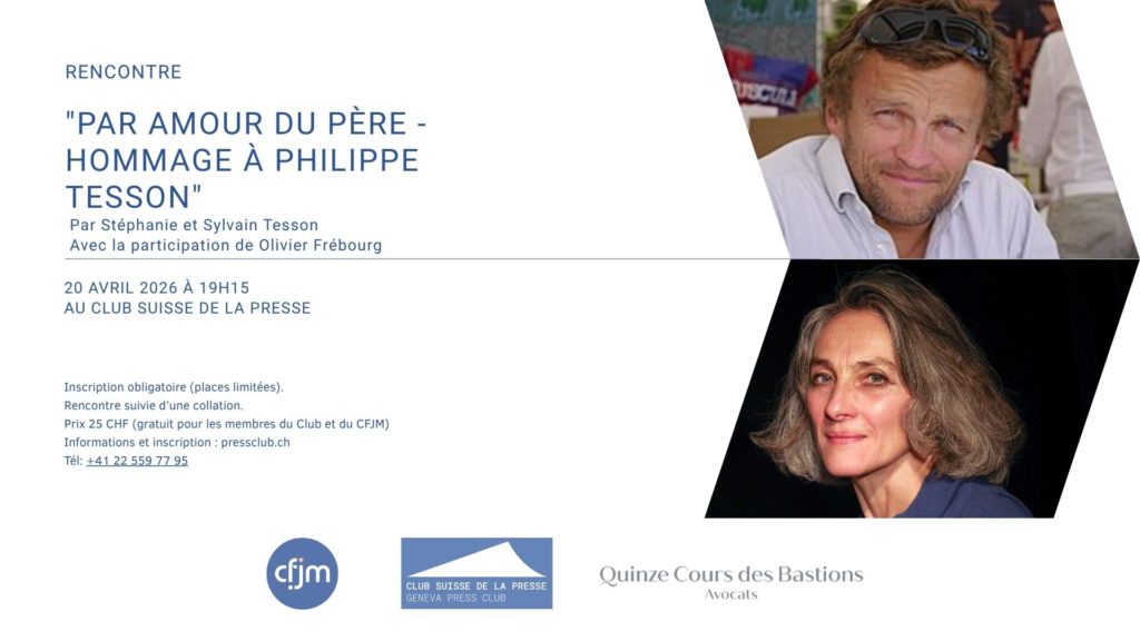 [Rencontre] « Par amour du père – Hommage à Philippe Tesson » par Stéphanie et Sylvain Tesson
