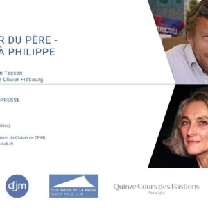 [Rencontre] « Par amour du père – Hommage à Philippe Tesson » par Stéphanie et Sylvain Tesson