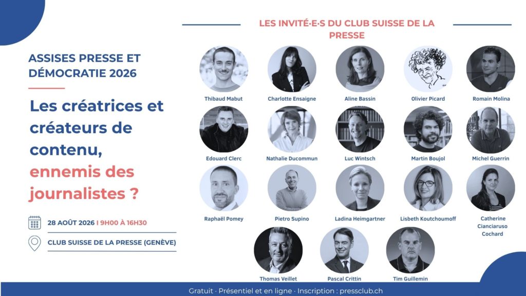 Assises presse et démocratie 2026  : les créatrices et créateurs de contenu, ennemis des journalistes ?