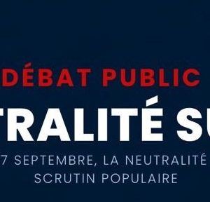 [Table ronde] Votation du 27 septembre, la neutralité à l’épreuve du scrutin populaire